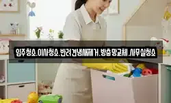 입주청소.이사청소.반려견냄새제거.방충망교체.사무실청소