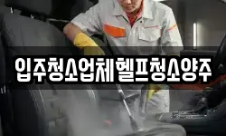 입주청소업체헬프청소양주
