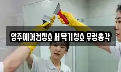 양주에어컨청소 세탁기청소 우렁총각