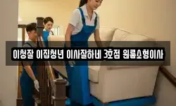 이청잘 이집청년 이사잘하네 3호점 원룸소형이사