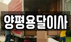 양평용달이사