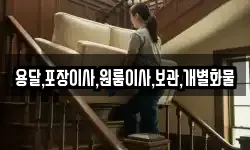 용달,포장이사,원룸이사,보관,개별화물