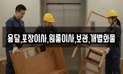 용달,포장이사,원룸이사,보관,개별화물