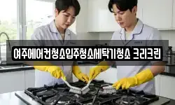 여주에어컨청소입주청소세탁기청소 크리크린