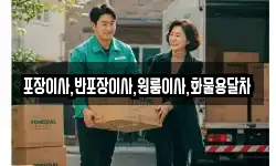 포장이사,반포장이사,원룸이사,화물용달차