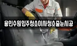 용인수원입주청소이사청소줄눈시공