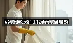입주청소잘하는곳상가이사준공공장청소자격증보유