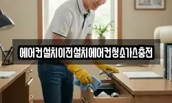 에어컨설치이전설치에어컨청소가스충전