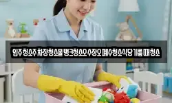 입주청소주차장청소물탱크청소오수장오폐수청소식당기름때청소