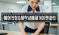 에어컨청소세척냄새제거이젠클린