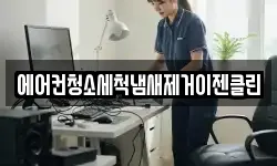 에어컨청소세척냄새제거이젠클린