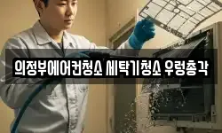 의정부에어컨청소 세탁기청소 우렁총각