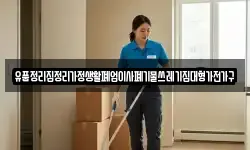 유품정리집정리가정생활폐업이사폐기물쓰레기집대형가전가구