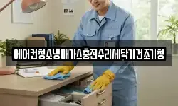 에어컨청소냉매가스충전수리세탁기건조기청