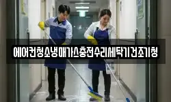 에어컨청소냉매가스충전수리세탁기건조기청