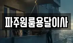 파주원룸용달이사