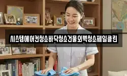 시스템에어컨청소바닥청소건물외벽청소제일클린