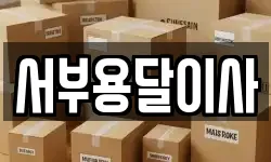 서부용달이사