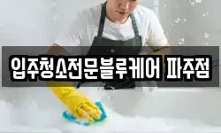 입주청소전문블루케어 파주점