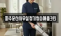 파주문산사무실정기청소애플크린
