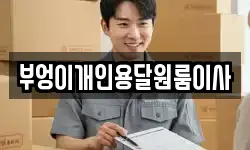 부엉이개인용달원룸이사