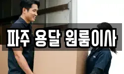 파주 용달 원룸이사