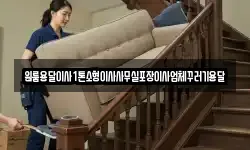 원룸용달이사1톤소형이사사무실포장이사업체꾸러기용달