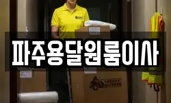 파주용달원룸이사