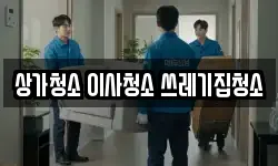 상가청소 이사청소 쓰레기집청소