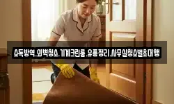 소독방역.외벽청소.기계크린룸.유품정리.사무실청소벌초대행