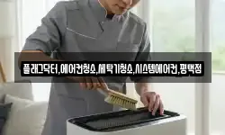 플래그닥터,에어컨청소,세탁기청소,시스템에어컨,평택점