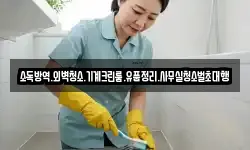 소독방역.외벽청소.기계크린룸.유품정리.사무실청소벌초대행