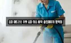 소파 매트리스 카펫 쇼파 청소 세탁 클린메이커 평택점