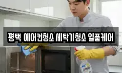 평택 에어컨청소 세탁기청소 일품케어