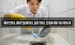 에어컨청소,에어컨분해청소,실외기청소,산업용냉동기보수향남점