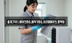 플래그닥터,에어컨청소,세탁기청소,시스템에어컨,평택점