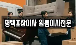평택포장이사 원룸이사전문