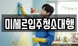 미세르입주청소대행