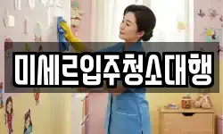 미세르입주청소대행