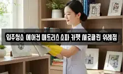 입주청소 에어컨 매트리스 소파 카펫 새로클린 위례점