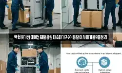 책헌옷가전에어컨재활용침대쇼파가구수거용달이사폐기물유품정리