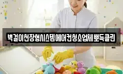 벽걸이천장형시스템에어컨청소업체뽀득클린