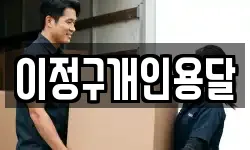 이정구개인용달