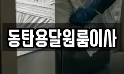 동탄용달원룸이사
