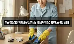 준공청소전문업체사무실인테리어바닥왁스주방후드곰팡이제거