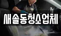 새솔동청소업체