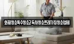 화재청소특수청소고독사청소쓰레기집청소업체