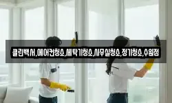 클린백서,에어컨청소,세탁기청소,사무실청소,정기청소,수원점