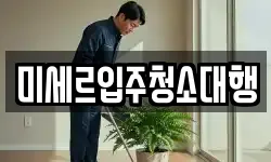 미세르입주청소대행