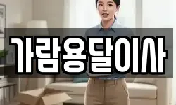 가람용달이사